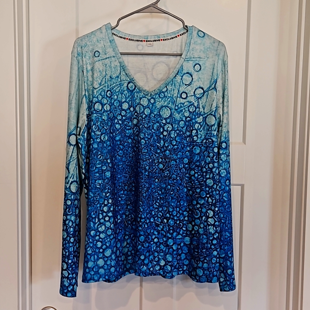 XXL long sleeve Exclusive shirt multi colored